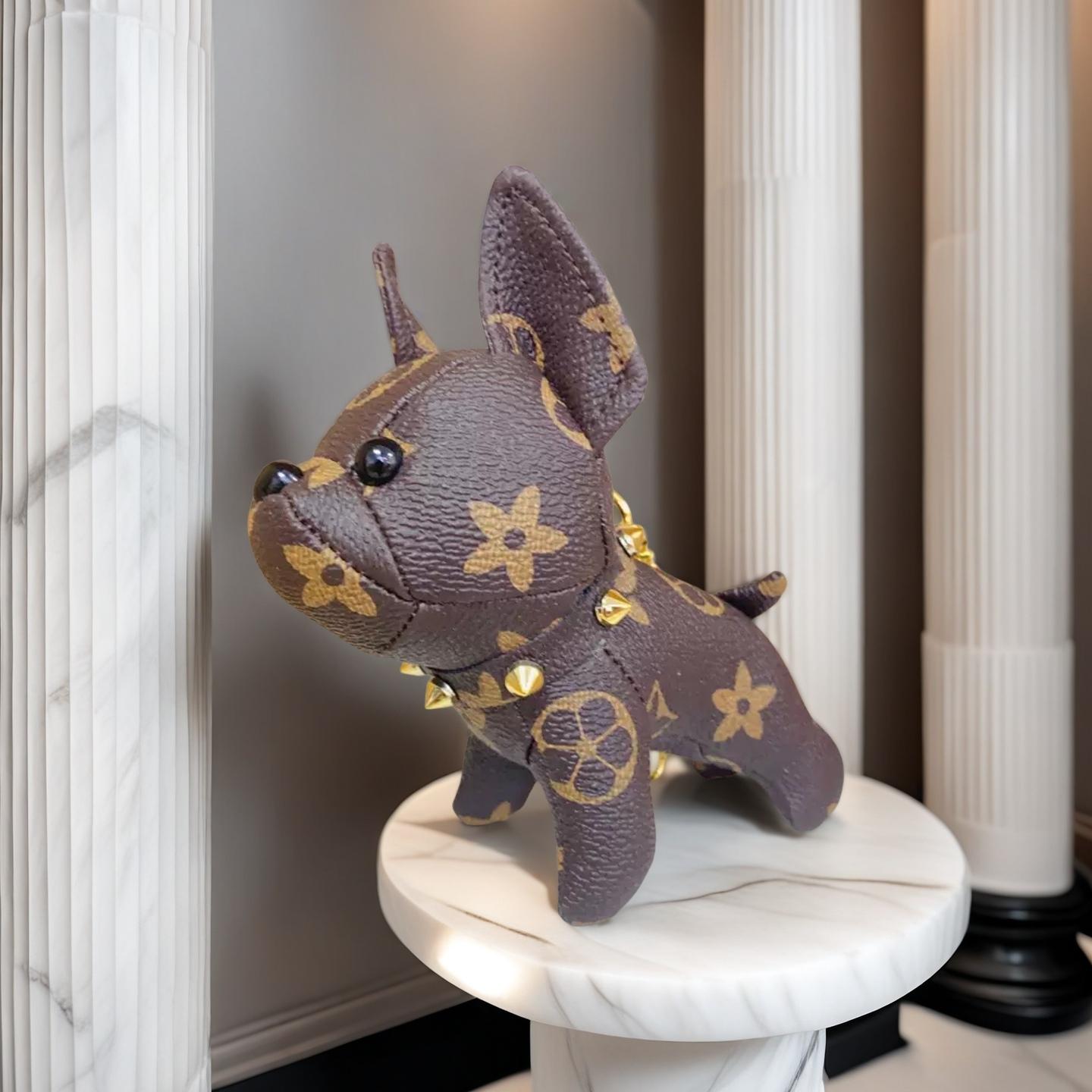 Louis Vuitton Checkered Keychain - Etsy