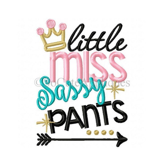 little miss sassy pants