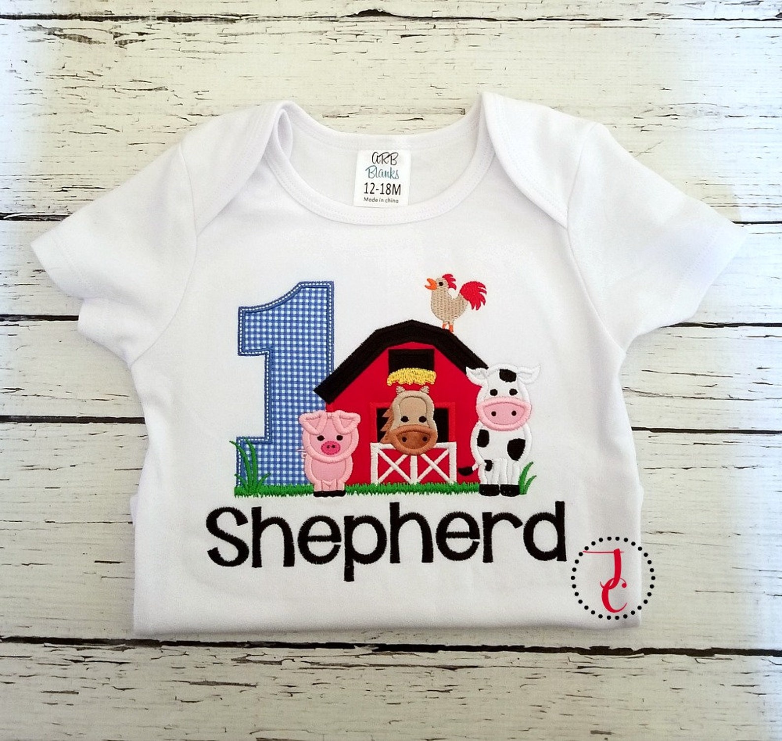 Barnyard Birthday Shirt Farm Birthday Farm Birthday Etsy