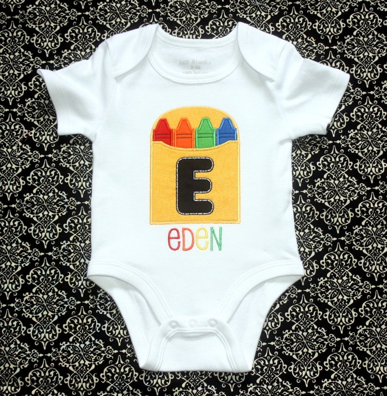 Crayon School Shirt Crayon Party Crayon Birthday Shirt Etsy