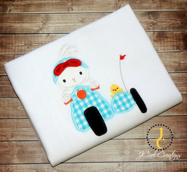 Boys Farm Shirt  Motorcycle Shirt Chicken Shirt Chick Baby image 0