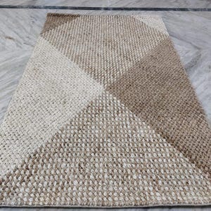 Morden natural jute Dari Rugs