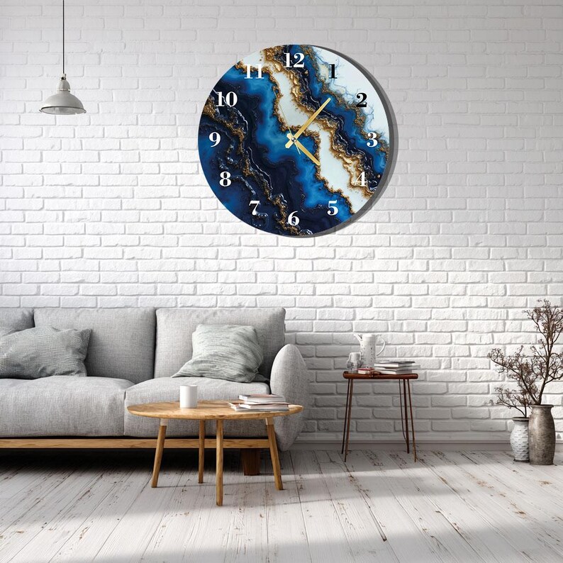 Oversized Wall Clock
Abstract Wall Clock
Glass Wall Clock
Blue Wall Clock
Gold Wall Clock
Modern Wall Clock
Glass Wall Art
Home Decor
New Home Gift
Kitchen Wall Clock
Living Room Decor
Large Wall Clock
Housewarming Gift