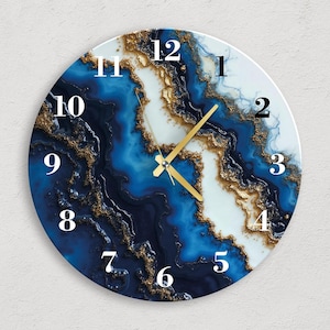 Oversized Wall Clock
Abstract Wall Clock
Glass Wall Clock
Blue Wall Clock
Gold Wall Clock
Modern Wall Clock
Glass Wall Art
Home Decor
New Home Gift
Kitchen Wall Clock
Living Room Decor
Large Wall Clock
Housewarming Gift