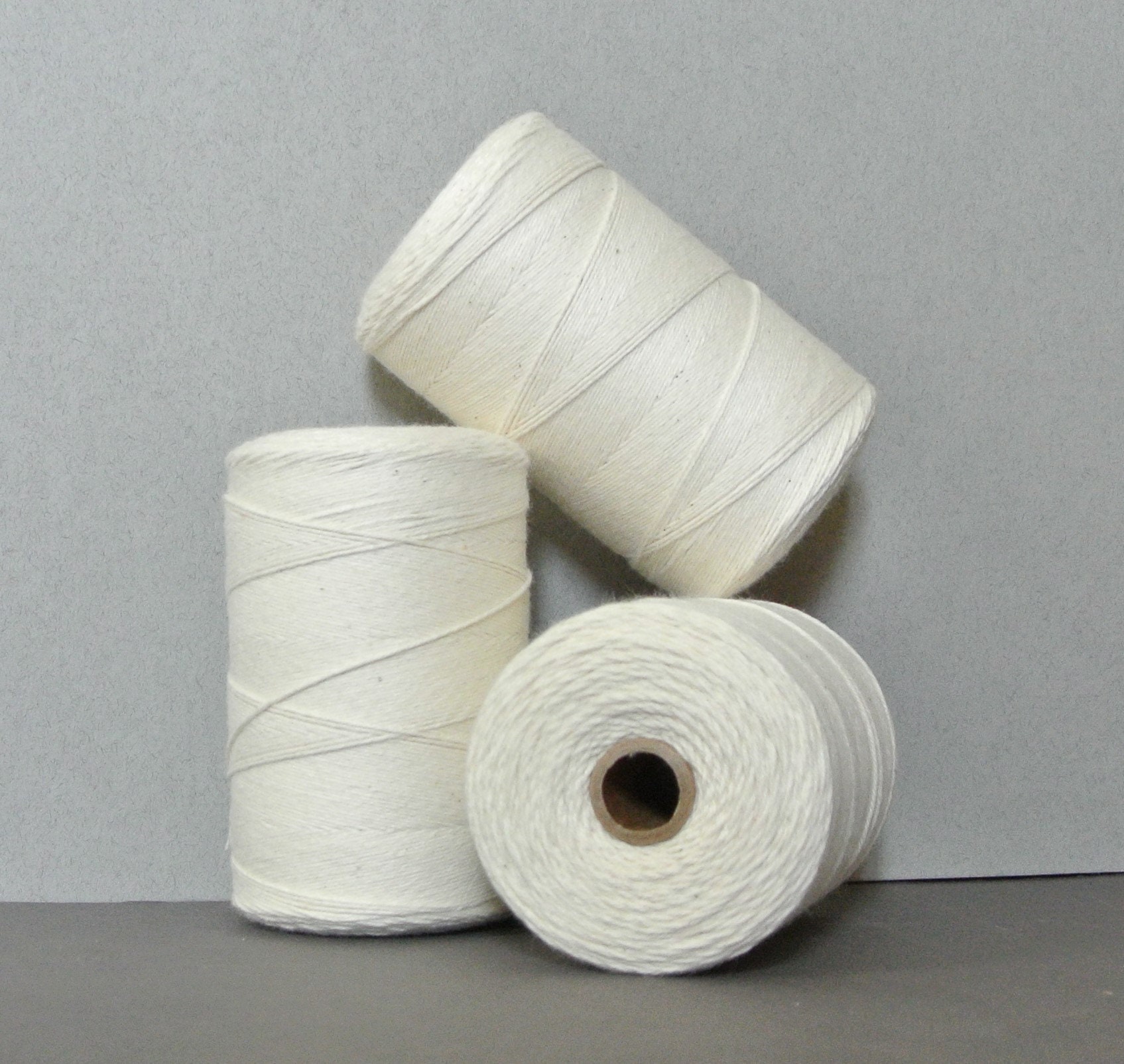 8/4 Cotton rug warp thread yarn 8 oz tube 100 cotton Etsy