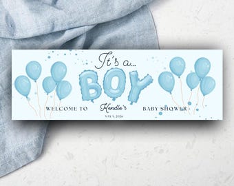 It's a Boy Baby Shower Banner!