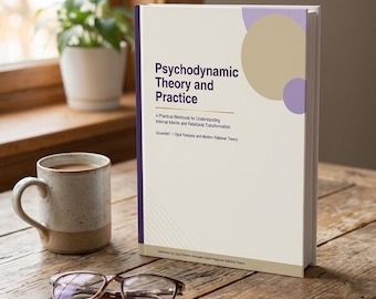 Psykodynamisk terapi | Självutforskningsarbetsbok i PDF och skrivbordsapp | Journal | Djuppsykologi | Objektrelationer
