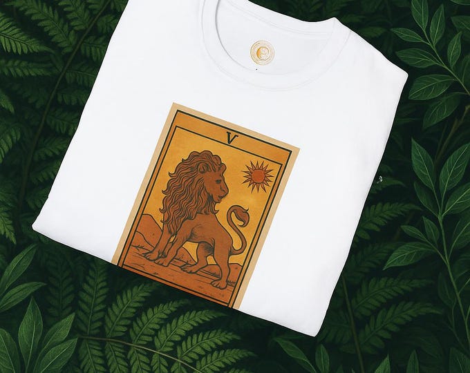 Featured listing image: Leo Zodiac T-Shirt, Astrology Tee, Comfortable Unisex Shirt, Gift for Leo, Horoscope Apparel, Birthday Celebration Outfit