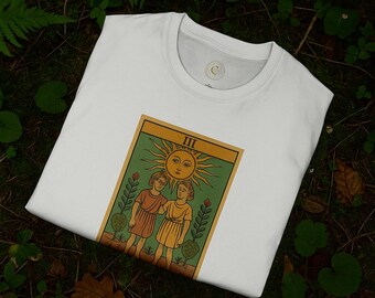 Gemini Zodiac T-Shirt, Astrology Tee, Comfortable Unisex Shirt, Gift for Gemini, Horoscope Apparel, Birthday Celebration, Tarot T-Shirt