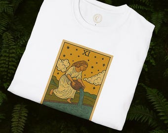 Aquarius Zodiac T-Shirt, Astrology Tee, Comfortable Unisex Shirt, Gift for Aquarius, Horoscope Apparel, Birthday Gift, Tarot T-Shirt