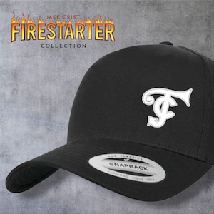 Jake Crist Snapback Cap | Authentic 6-Panel Adjustable Baseball Hat | JC Logo & Curved Visor | Fan Merchandise for Wrestling and Streetwear.