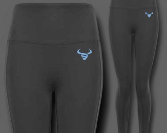 High-Waisted Pocket Leggings: Squat-Proof Polyester Elastane Activewear
