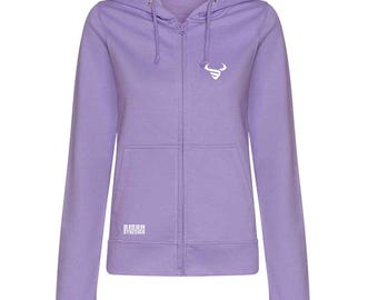 BisonByDesign Gift For Her Women's Zip Hoodie: Gym & Streetwear