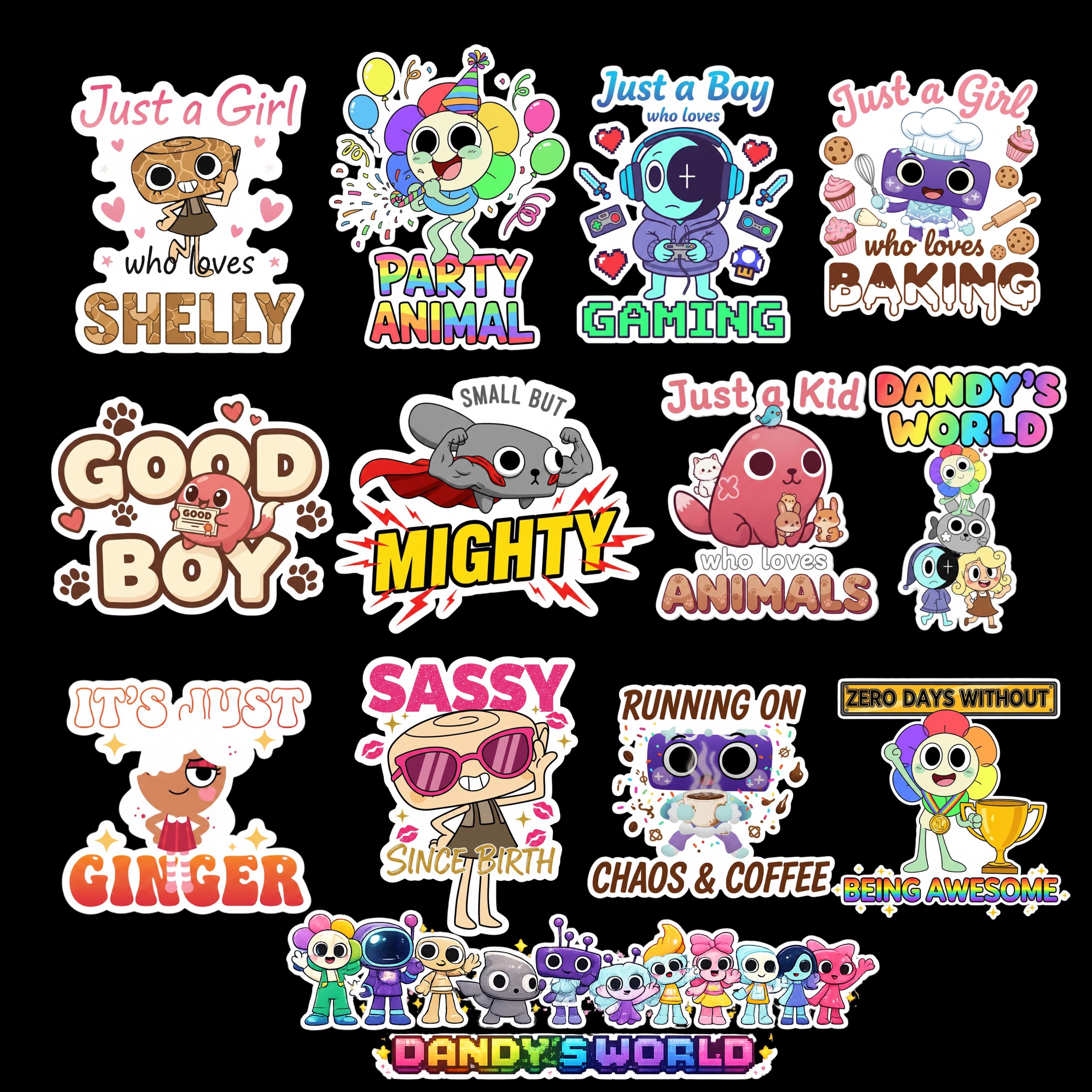 Dandys World Sticker Pack PNG Roblox Digital Download - Etsy Canada