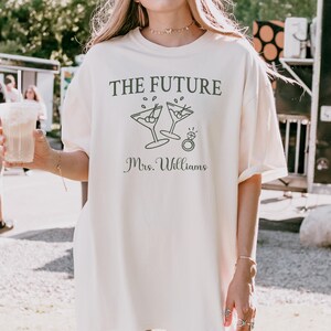 Future Mrs. Shirt: Personalized Bride-to-Be Engagement Gift
