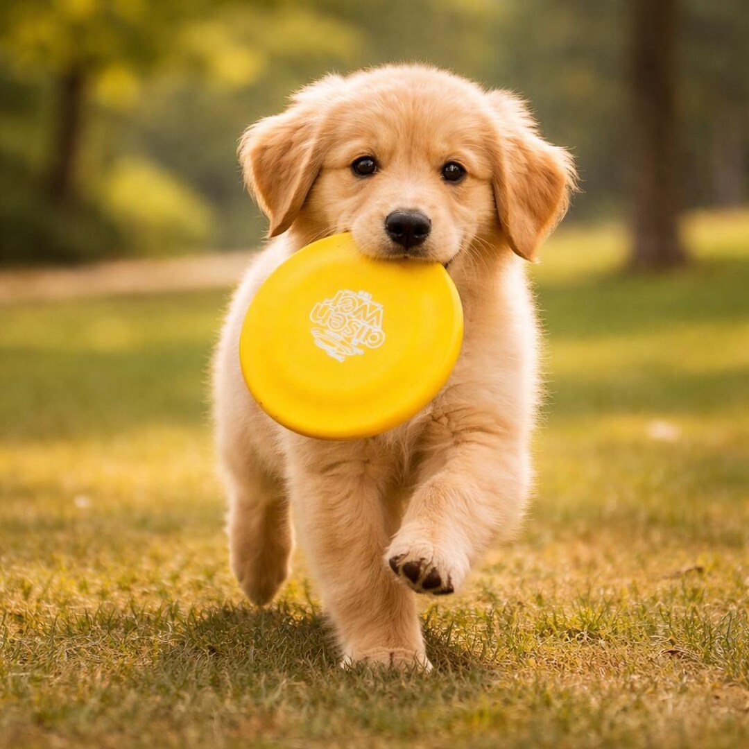 Fetch Small Dog Training Flying Disc | Soft Pet Frisbee for Outdoor Fetch | Small ...