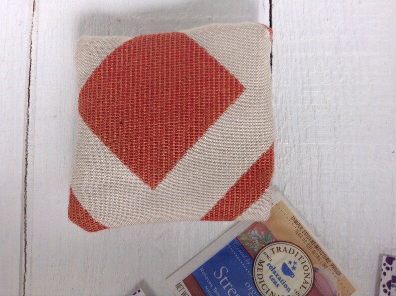 zero waste small bag Tea travel pouch travel gift herb pouch small pouch wallet tea wallet teacher gift