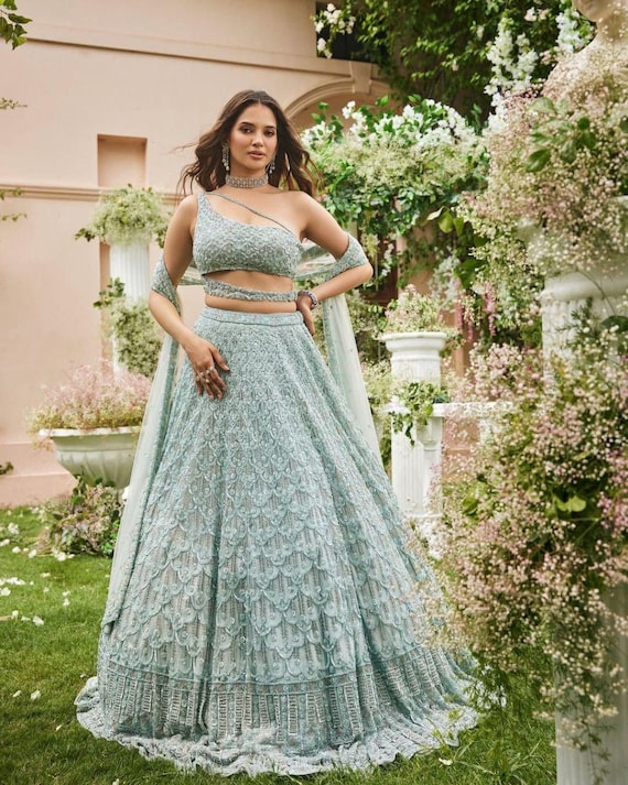 net indian dress design Indian Net Dresses