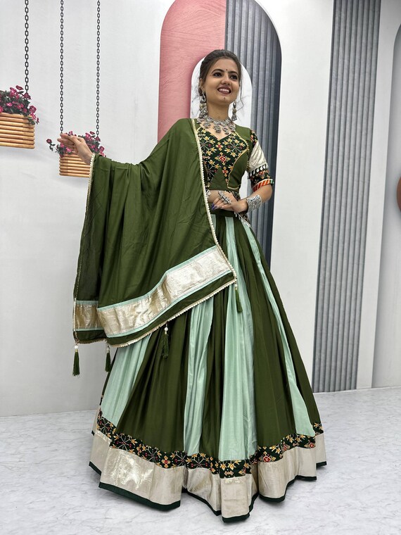 Maya Deluxe Damen Indian Traditional Dress For Wome Produktbild-Vorschau 3