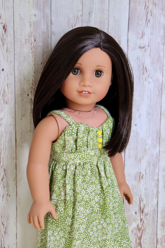 green doll dress floral dress, 18