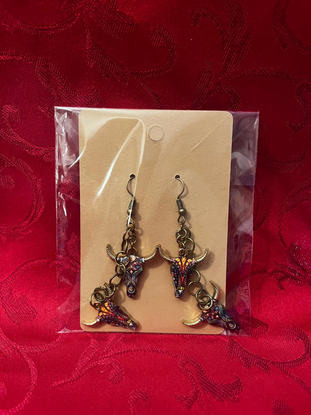 Teschio Orecchini Donna Argento 925 Teschio Orecchini pendenti Teschio Orecchini a cerchio Ciondola scheletro Orecchini Halloween Teschio Gioielli Regali per donna