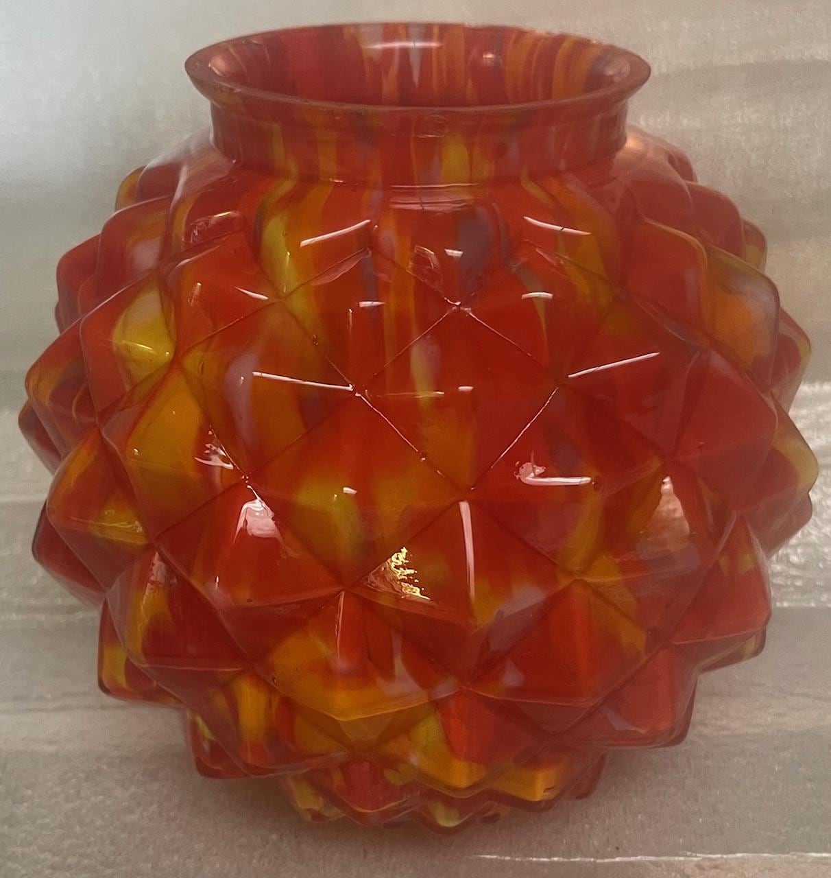 工芸品 Amberina Red amber Lamp Shade Amberina Red amber Lamp Shade 【公式通販】
