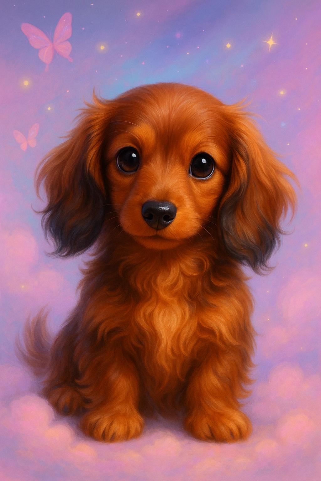 8枚のPNG子犬の携帯電話の壁紙バンドルデジタルダウンロード - Etsy 日本, image size:1024x1536