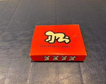Keith Haring - BÉBÉ GONFLABLE Pop Art 1985 Neuf dans la boîte