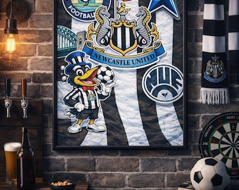 Newcastle United Man Cave Art | St James Park Print (Digital Download)