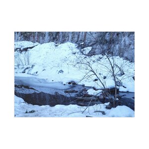 Serene Winter Postcards, Snowy Landscape Greeting Cards, Nature Lover&#39;s Art, Seasonal Decor, Holiday Gifts, Handmade Stationery