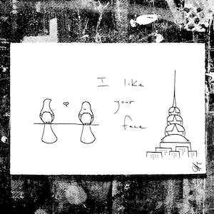 Pigeon be Pigeon Cartoon - I like your face