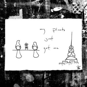 Pigeon be Pigeon Cartoon - My plants Just get me