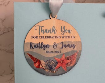 Custom Wood or Acrylic "Our First Christmas" Ornament