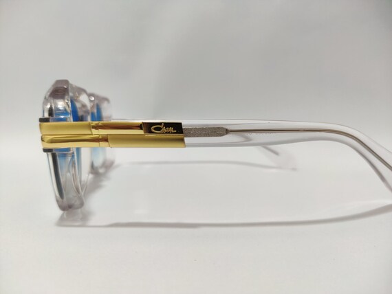 Cazal ゴールドフレーム サングラス CAZAL カザール サングラス プラ・金属フレーム ゴールド x