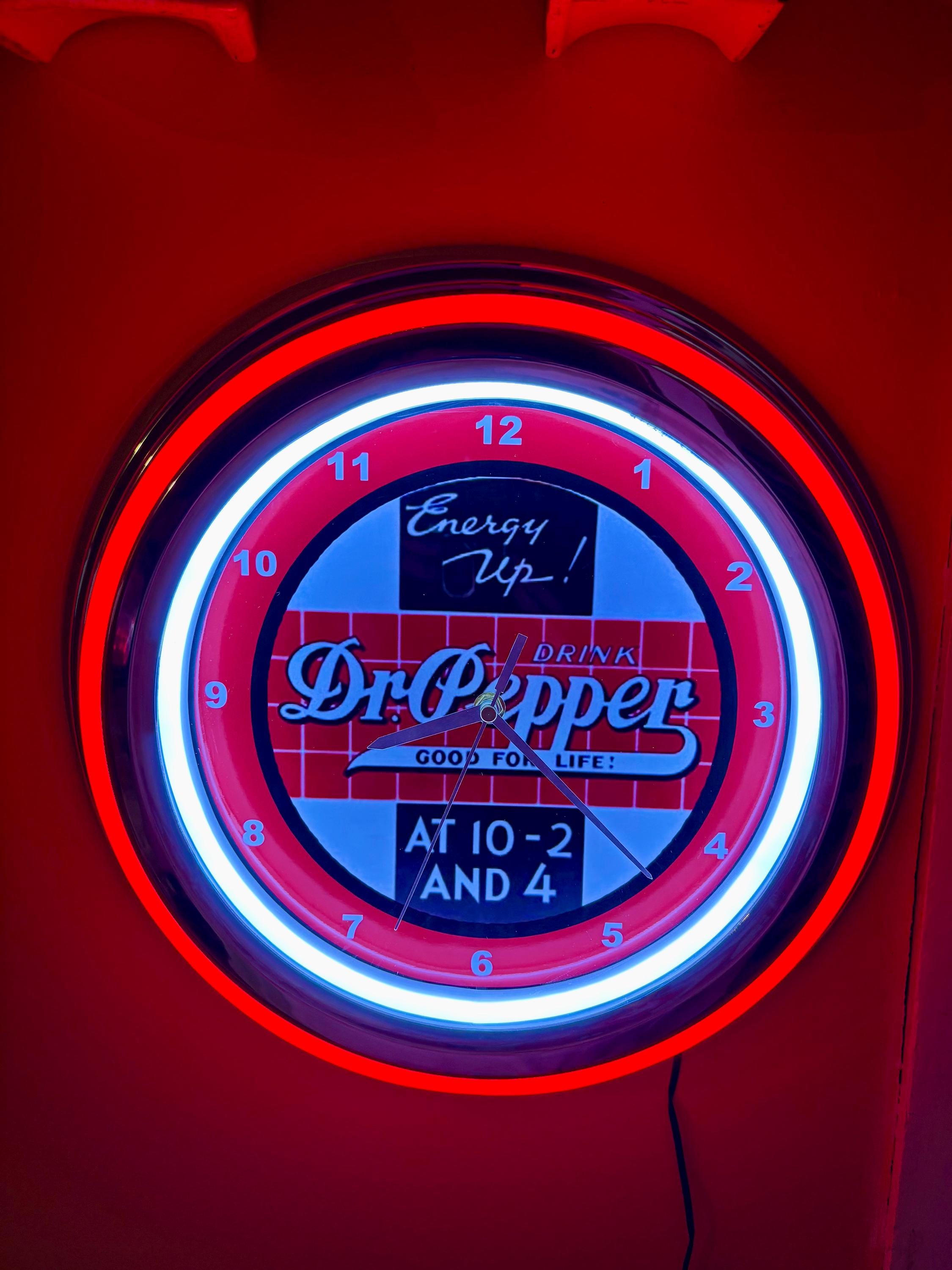 Dr pepper clock - Etsy 日本