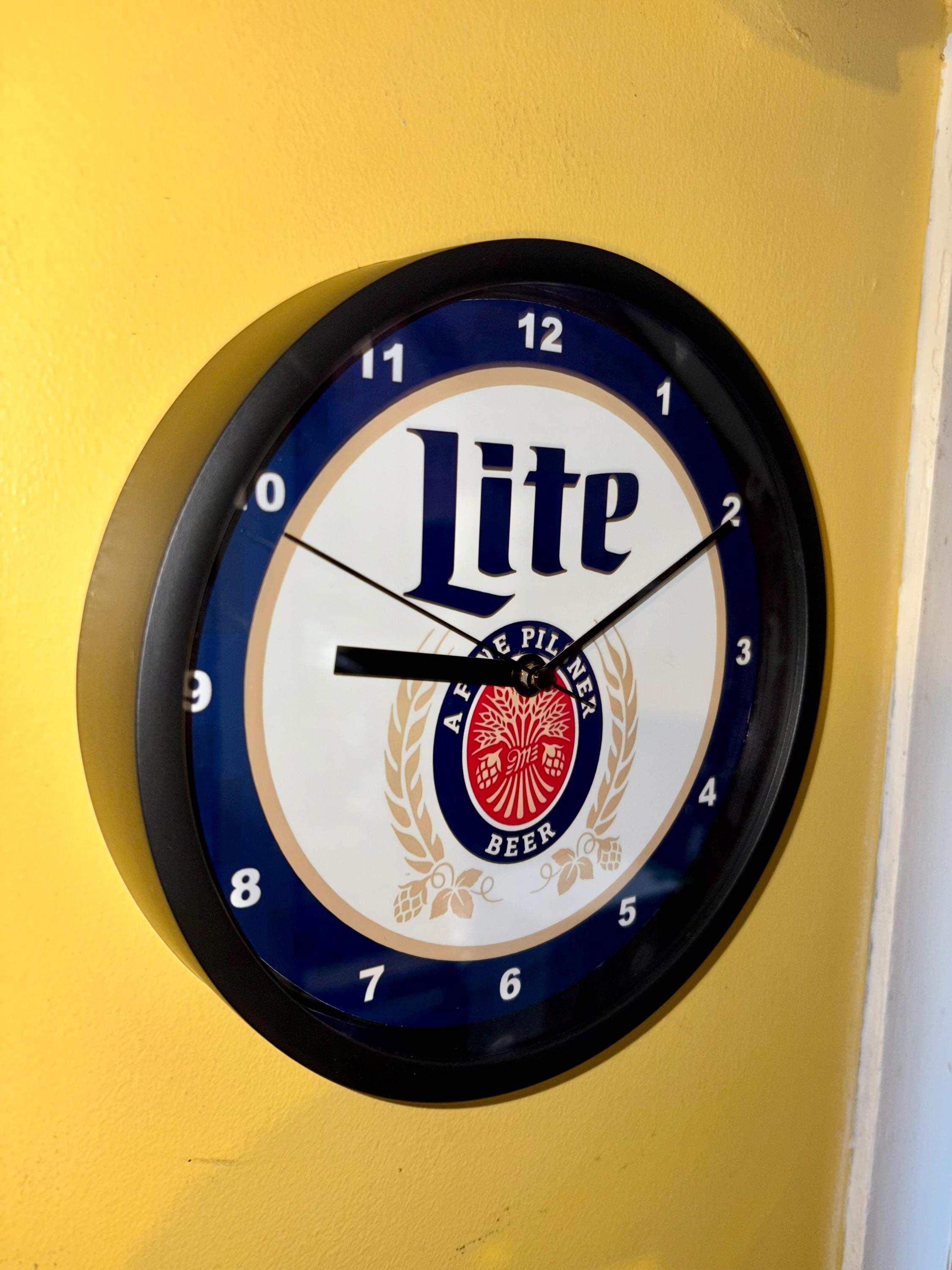 Miller Lite Clock - Etsy