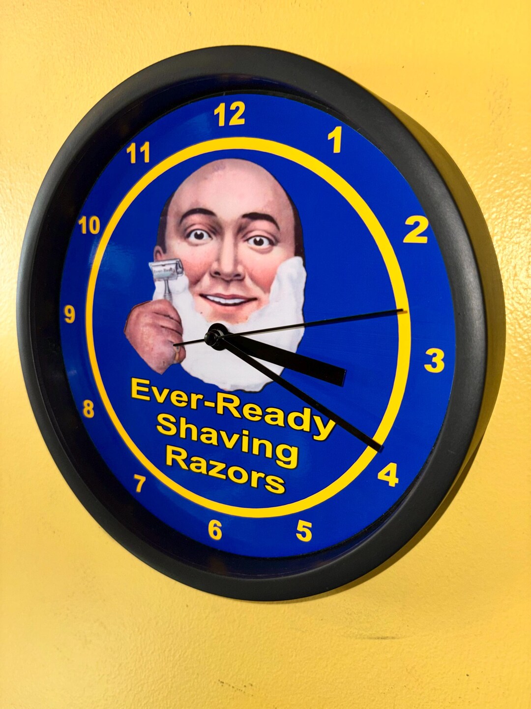 Key Word Sign Shaving Razor Ever Ready Shaving Razors Barber Shop Man Cave Bar Advertising Wall ...
