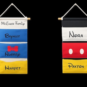 Disney Cruise Personalized Fish Extender | Family FE Door Organizer | Custom Fish Extender | Cruise Gift Exchange | Handmade