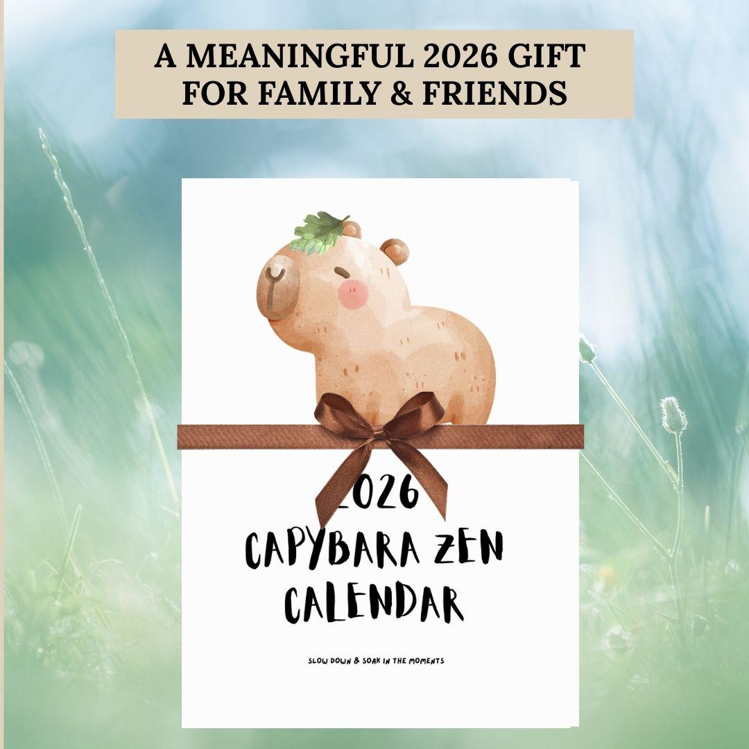 Capybara Wall Calendar 2026, Workman Calendars | Kalender | 9781523531240
