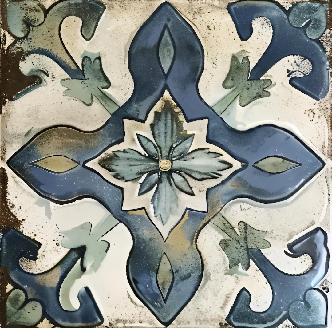 Tile Mediterranean, Vintage, Rustic, Backsplash, Wall Tile, Kitchen ...