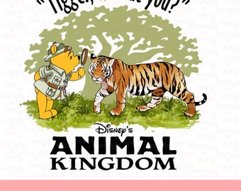 Disney Animal Kingdom PNG, Mickey Mouse Safari Clipart, digitaal bestand familie-uitstapje, avontuur wacht op ontwerp