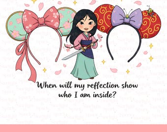 Disney Mulan PNG, Princess Clipart, Digital Download, Mulan SVG, Mushu Art, Sublimation Design, Family Fun
