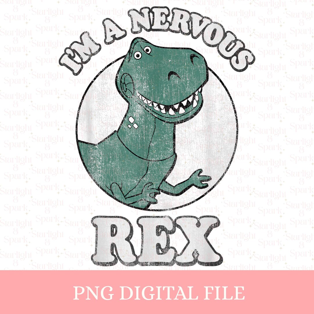 Disney Rex PNG, Toy Story Clipart, Digital Download, Cute Dinosaur Art ...