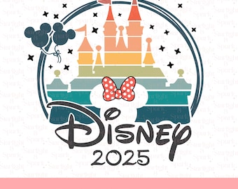 Disney Trip PNG, Magical Family Vacation Bundle, Mickey Mouse Digital Download, Matching Designs for 2025