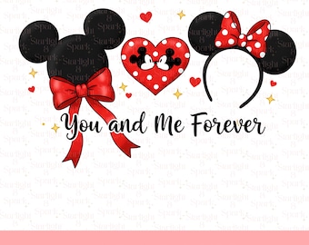 Disney Minnie PNG, Birthday Girl Digital Download, Family Vacation Sublimation, Cute Minnie Mouse Art