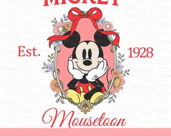 Mickey Mouse PNG, imágenes prediseñadas de cumpleaños de Disney, descarga instantánea, gráficos para sublimación, diseño transparente