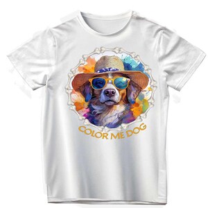 Color Me Dog Unisex Tee