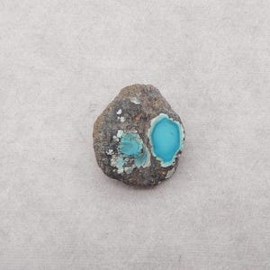 Beautiful Natural Turquoise Raw Material, Turquoise Gemstone Design, Turquoise Wholesale, Jewelry DIY Making, 25x22x10mm, 6.3g - SS4531