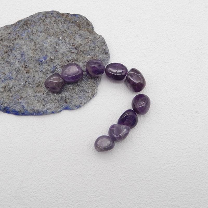 Pizzo Da Sogno Rotondo Naturale Viola Ametista Sbrinato - Foto 7