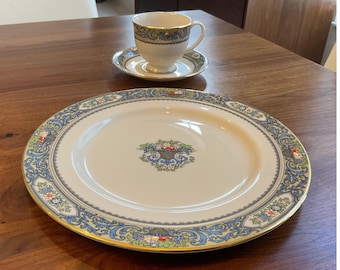 Lenox Autumn Fine China Set for 8 With 22kt Gold Trim | 40 Piece